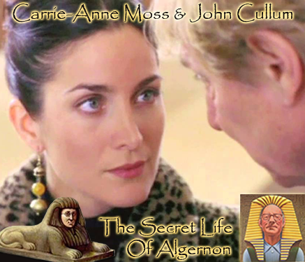 The Secret Life of Algernon 1998 John Cullum Carrie-Anne Moss Charles Durning dark comedy movie DVD image