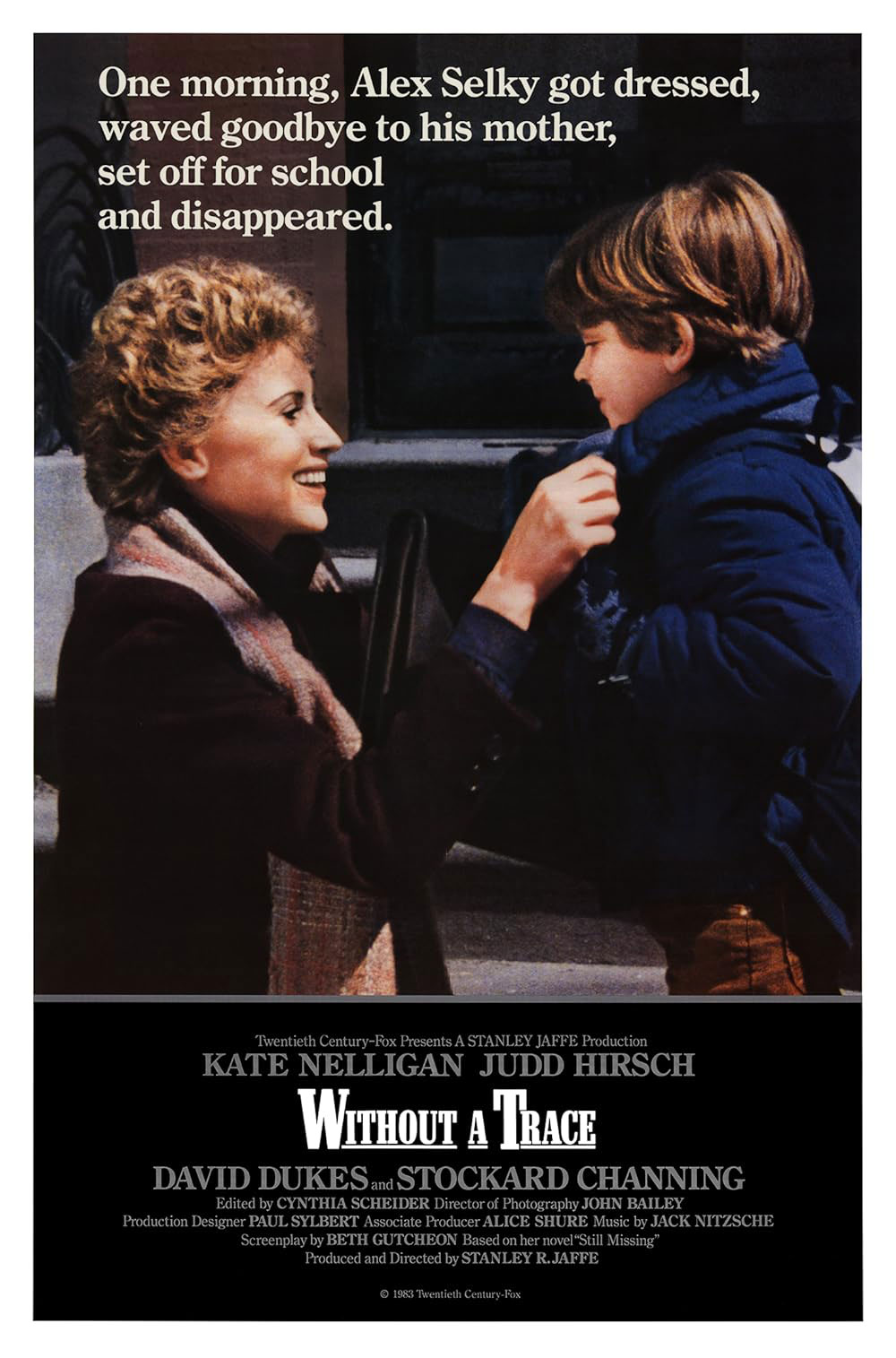 Without A Trace 1983 Kate Nelligan Judd Hirsch Stockard Channing mystery drama movie DVD image 01